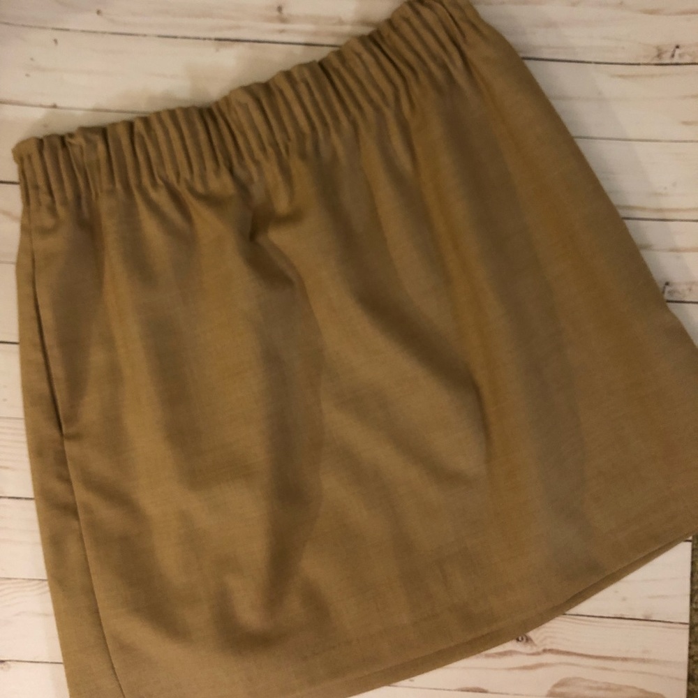 J. Crew Tan Skirt